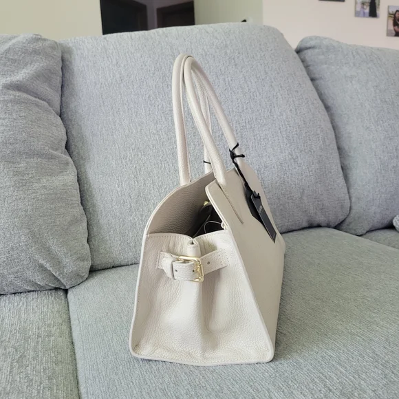 Claudia Firenze Cream Shoulder Bag - Picture 2 of 3